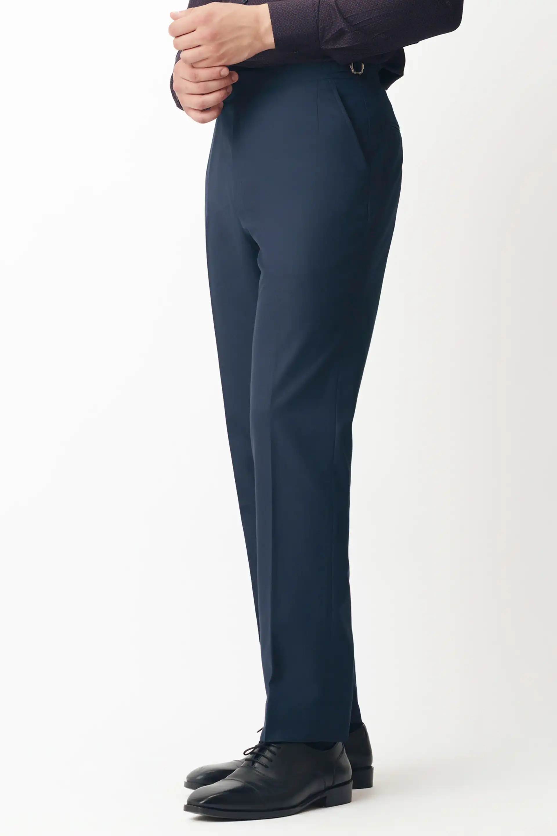Navy Neapolitan Pants
