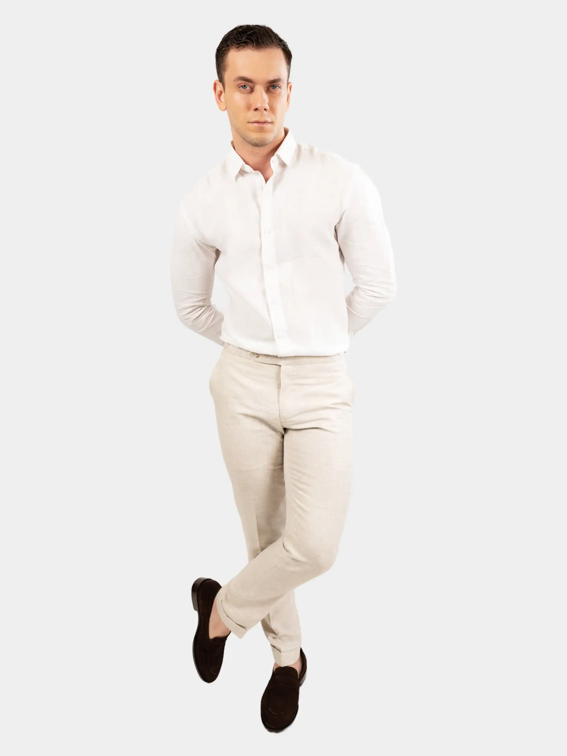 White Linen Shirt