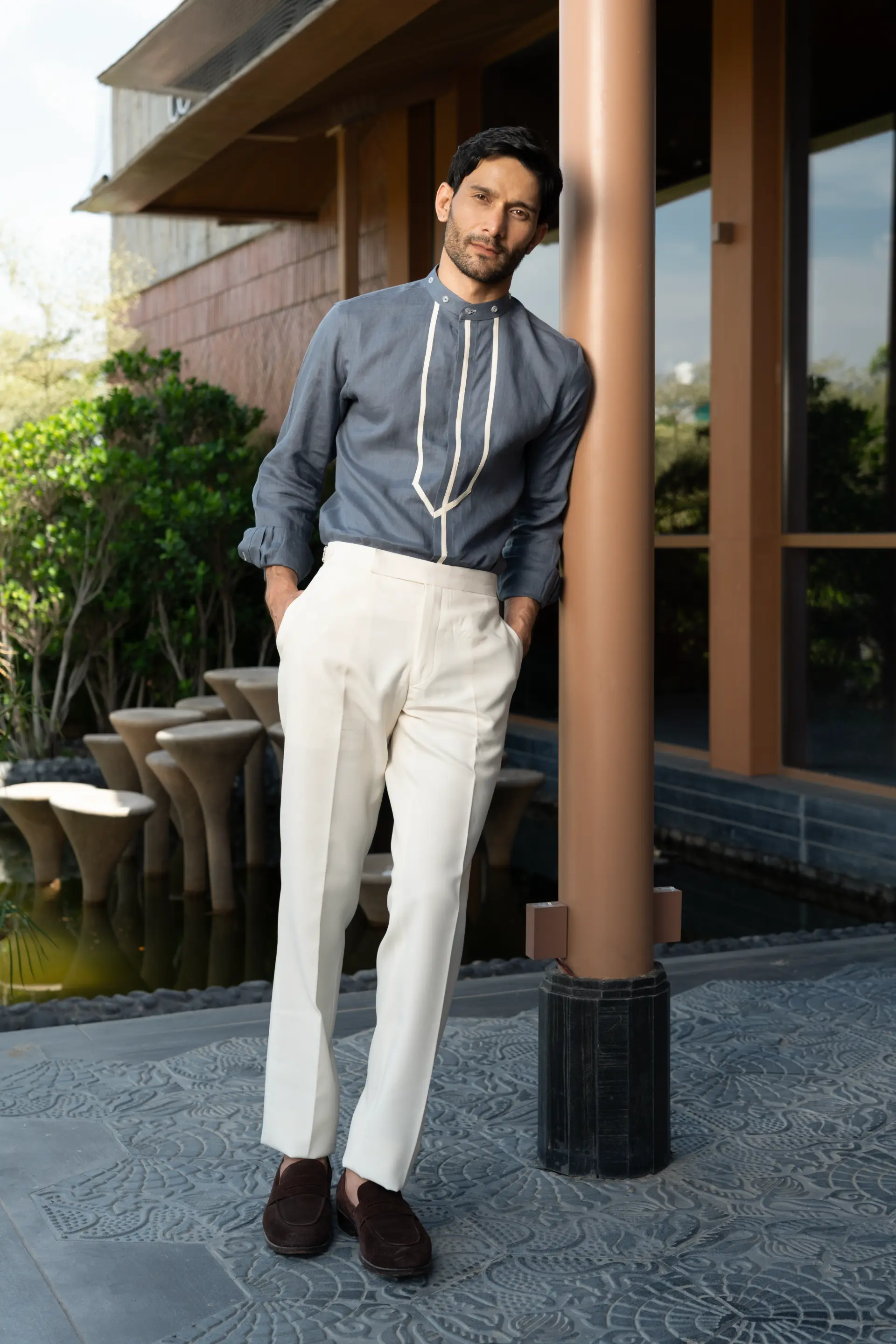 The Frame Cerulean Shirt