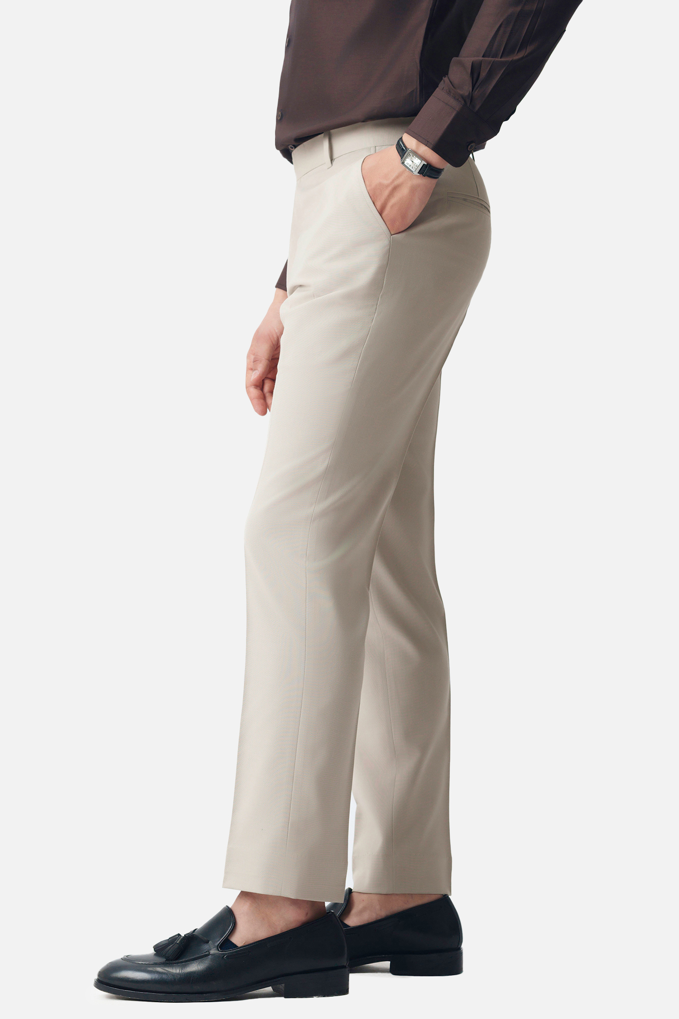Beige Pants